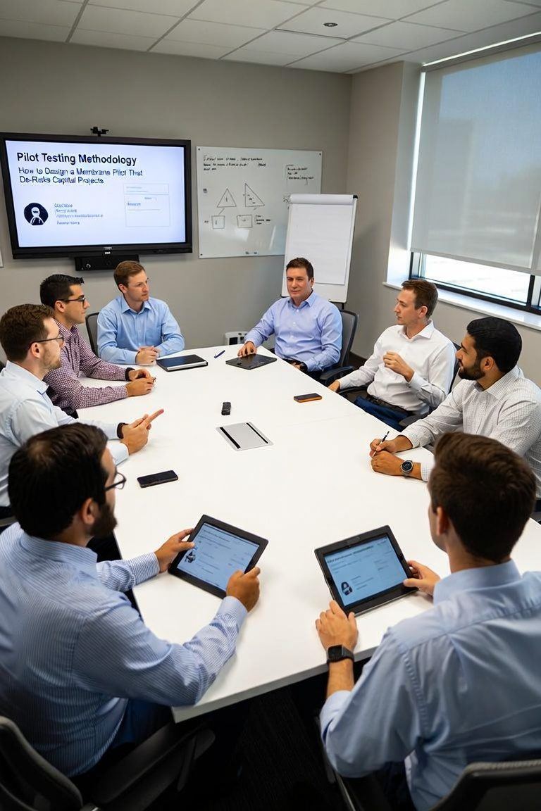 Pilot testing methodology team review meeting
